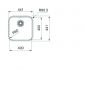 Preview: Franke Edelstahlbecken SRX 210-40 Edelstahl Handbedienung